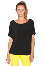 Product image of Beyond Yoga Sleek Stripe Slouchy Top. Click to view full details