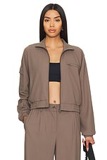 Status Pocket Sleeve Cropped Jacket