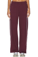 Luxe Fleece Piper Wide Leg Pant - thumbnail 4