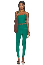 Spacedye Slim Racerback Cropped Tank Top - thumbnail 7