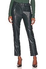Product image of BCBGeneration Belted Faux Leather Pant. Click to view full details