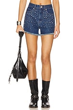 Embellished Denim Short
