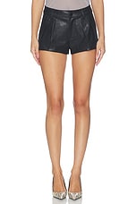 Faux Leather Shorts - thumbnail 3
