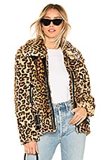 blanknyc leopard denim jacket