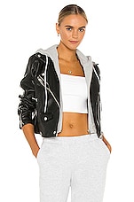 Product image of BLANKNYC X REVOLVE Twofer Vegan Leather Moto Jacket. Click to view full details
