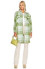 BLANKNYC Plaid Shacket in Lucky Charm | REVOLVE