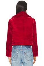 Cropped Faux Fur Coat - thumbnail 5