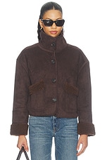 Faux Suede Jacket - thumbnail 10