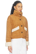 Faux Suede Jacket - thumbnail 5