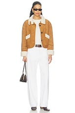 Faux Suede Jacket - thumbnail 7