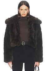 Faux Fur Jacket - thumbnail 4