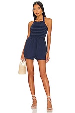 Product image of Bella Dahl Smocked Halter Romper. Click to view full details