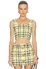 Glitter Tweed Tartan Top - thumbnail 4