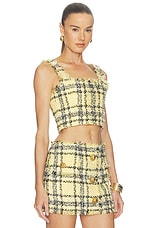Glitter Tweed Tartan Top - thumbnail 5