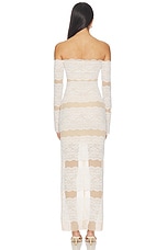 Net Dress With Lace - thumbnail 6
