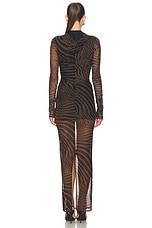 Print Net Dress - thumbnail 6