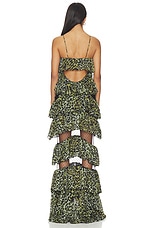 Print Dress in Green - thumbnail 7