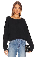 Center Stitch Boatneck Sweater