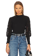 Lace Long Sleeve Sweater - thumbnail 4