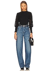 Lace Long Sleeve Sweater - thumbnail 7