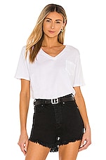 Light Weight Jersey V Neck Pocket Tee