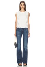 Sleeveless Bubble Hem Tee - thumbnail 7
