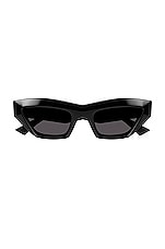 Edgy Narrow Cat Eye