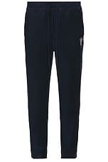 Reverse Fleece Grid Straight Joggers