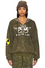 Don't Test Me Terry Natural Harley Hoodie