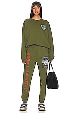 Boys Lie Angel Psychic V2 Sweatpants in Olive | REVOLVE