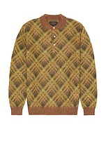 Knit Polo Stripe
