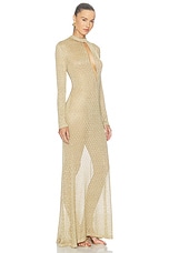 Makena Long Sleeve Knit Maxi Dress - thumbnail 5