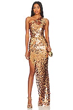 Farah One Shoulder Gown - thumbnail 4