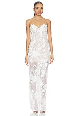 Dahlia Bridal Strapless Maxi Dress - thumbnail 4