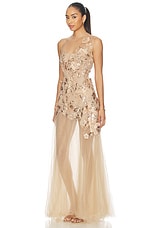Layla Sequin Floral Maxi Dress - thumbnail 6