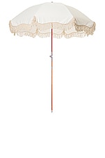 business & pleasure co. Premium Beach Umbrella in Antique White