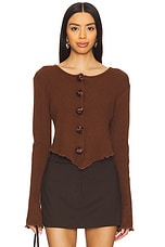 x REVOLVE Rosette Knit Cardigan - thumbnail 3