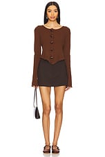 x REVOLVE Rosette Knit Cardigan - thumbnail 6