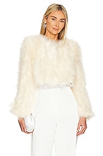 Manhattan Crop Jacket - White
