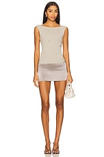 Silk Solstice Mini Skirt - thumbnail 8