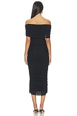 Sleeveless Off The Shoulder Mesh Dress - thumbnail 7