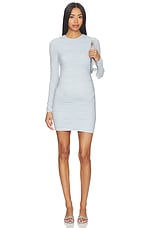 Ruched Airbrush Mini Dress - thumbnail 5