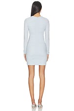 Ruched Airbrush Mini Dress - thumbnail 7