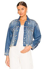 Product image of Boyish The Harvey Rigid Cropped Oversized Jacket. Click to view full details