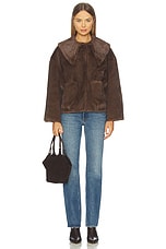 Jacquie Fake Fur Jacket - thumbnail 8