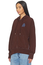 Washed Premium Vintage Logo Zip Hoodie - thumbnail 6