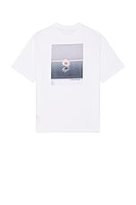 Flower Applique Relaxed Crewneck Tee