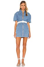 revolve denim dress