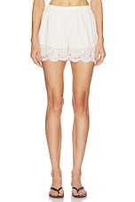 Anora Mid Rise Plaid Shorts - thumbnail 4