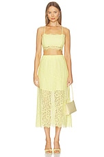 Effie Lace Midi Skirt - thumbnail 8